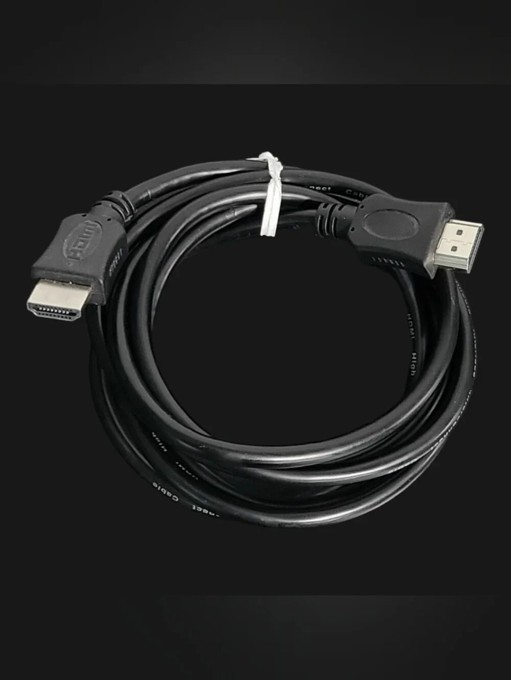 High Speed HDMI Cable Male to Male 6 Feet HDTV Black